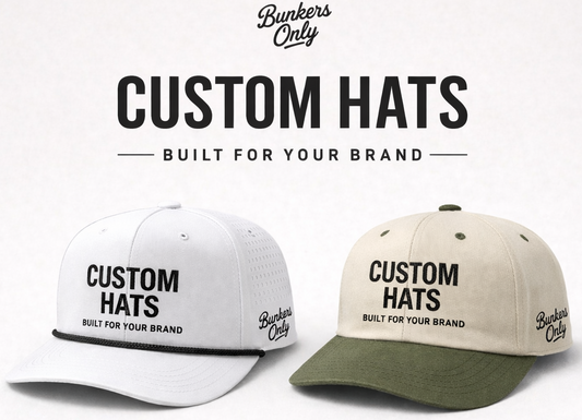 100 Custom Hats (Deposit)